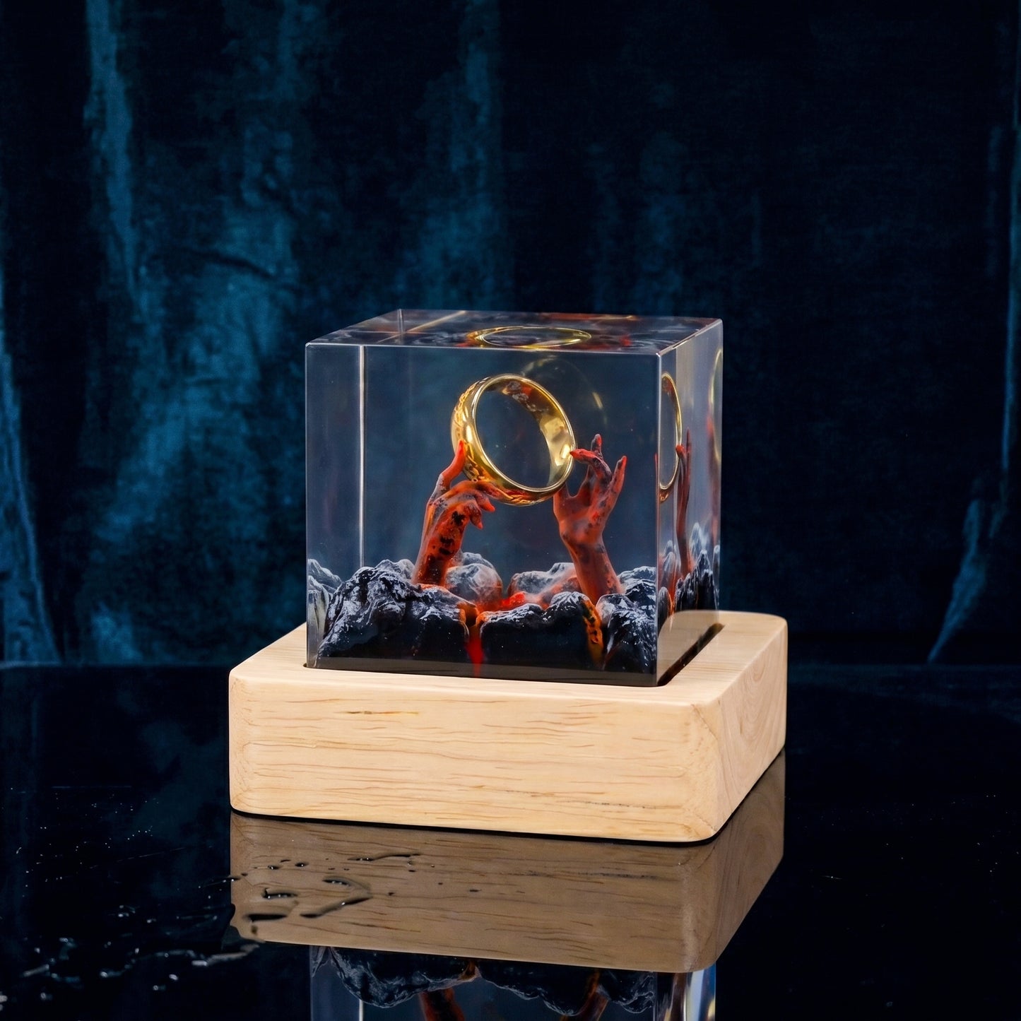 Aria’s Art™ – Lámpara de Resina Lord LED 3D