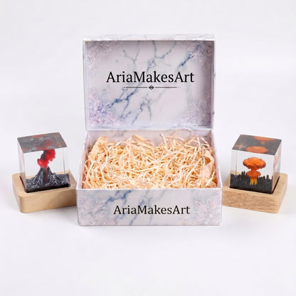 Aria’s Art™ – Lámpara de Resina Impact LED 3D