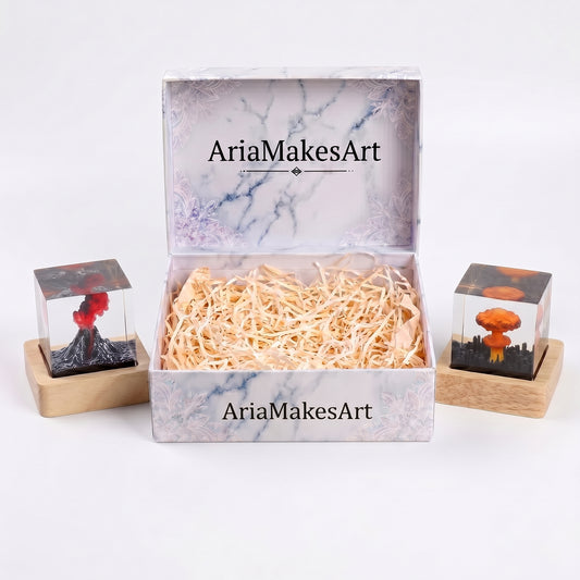 Aria’s Art™ – Lámpara de Resina Impact LED 3D