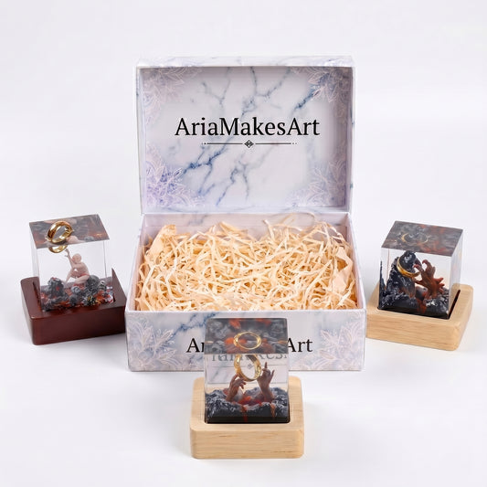 Aria’s Art™ – Lámpara de Resina Lord LED 3D