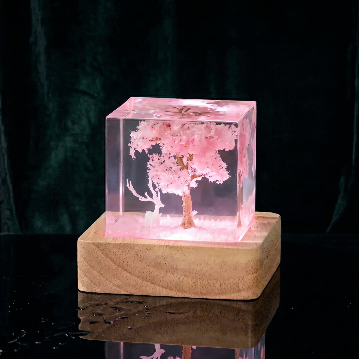 Aria’s Art™ – Lámpara de Resina Zen LED 3D